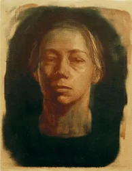 Self-Portrait Facing Forward